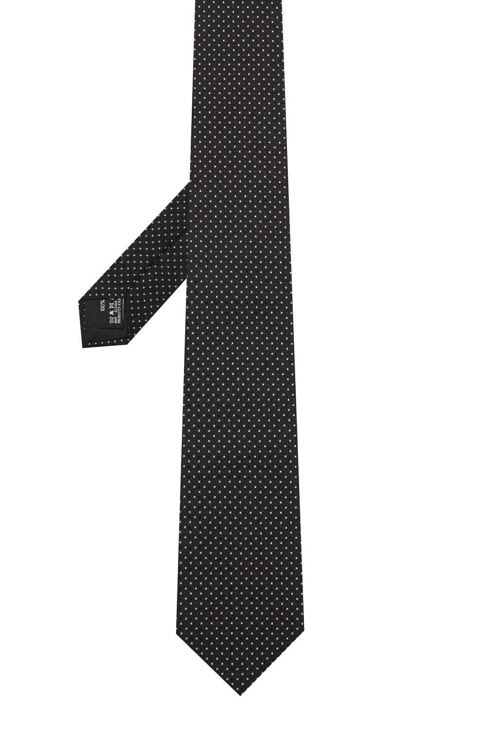 Шелковый галстук с узором GIORGIO ARMANI, арт. 360054/8A917, фото 2