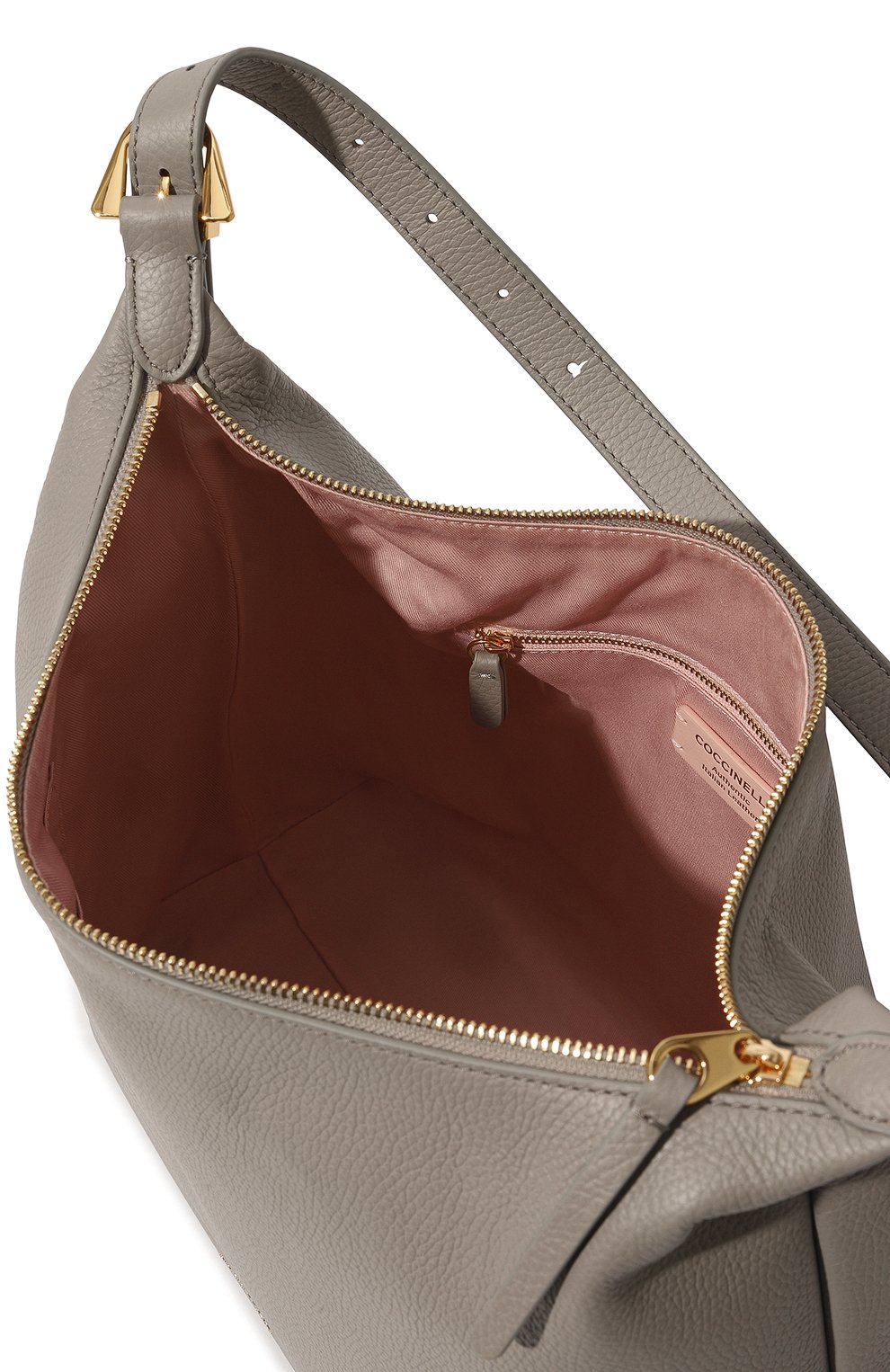 Сумка gleen medium COCCINELLE серого цвета по цене 36000 руб., арт. E1 N15 13 03 01, фото 5 Сумка gleen medium COCCINELLE, арт. E1 N15 13 03 01, фото 5