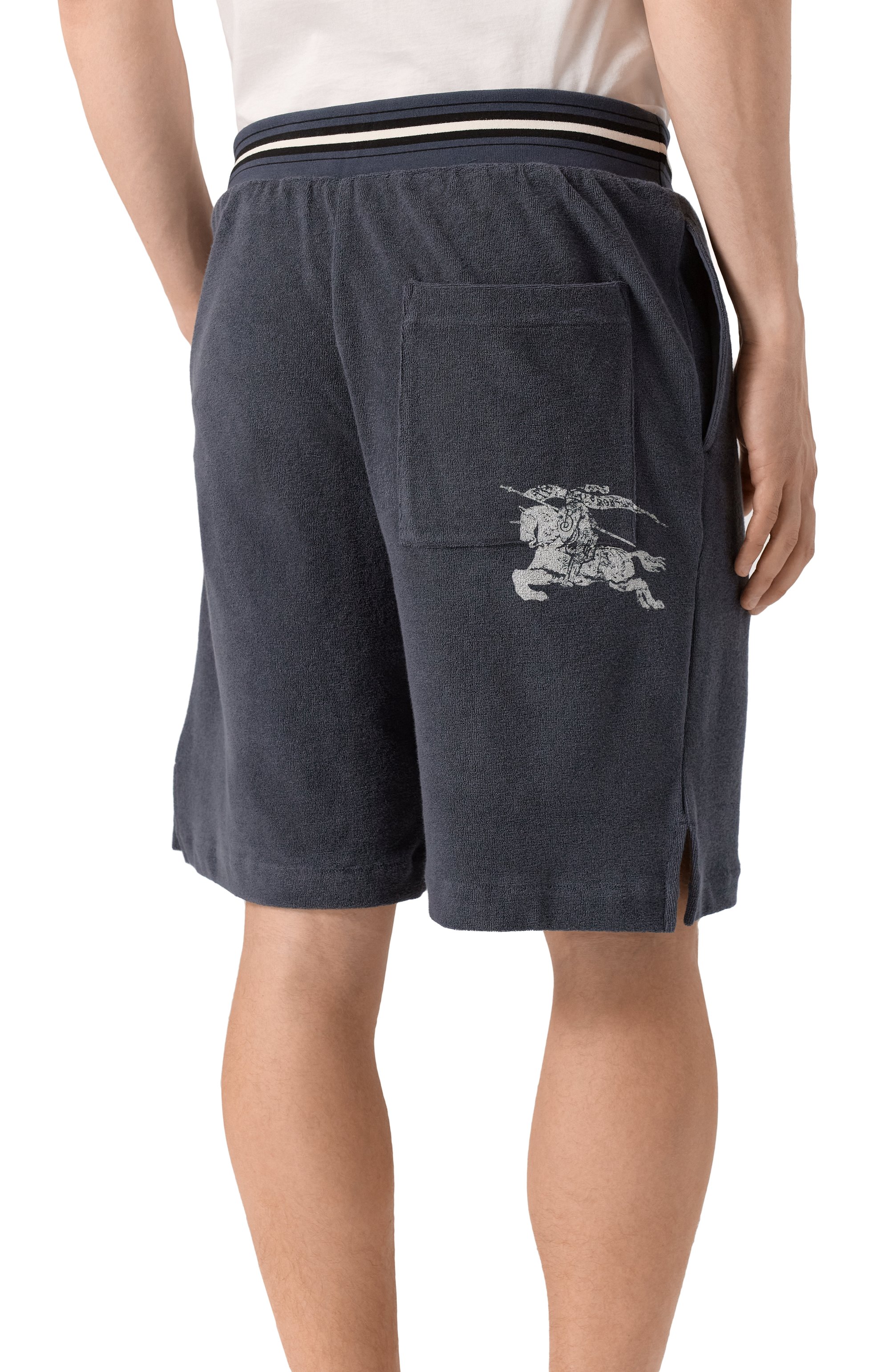 Хлопковые шорты BURBERRY, арт. 8109206, фото 4