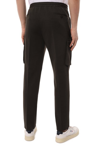 Брюки-карго из шерсти и хлопка CORNELIANI, арт. 914L14-3118800, фото 4