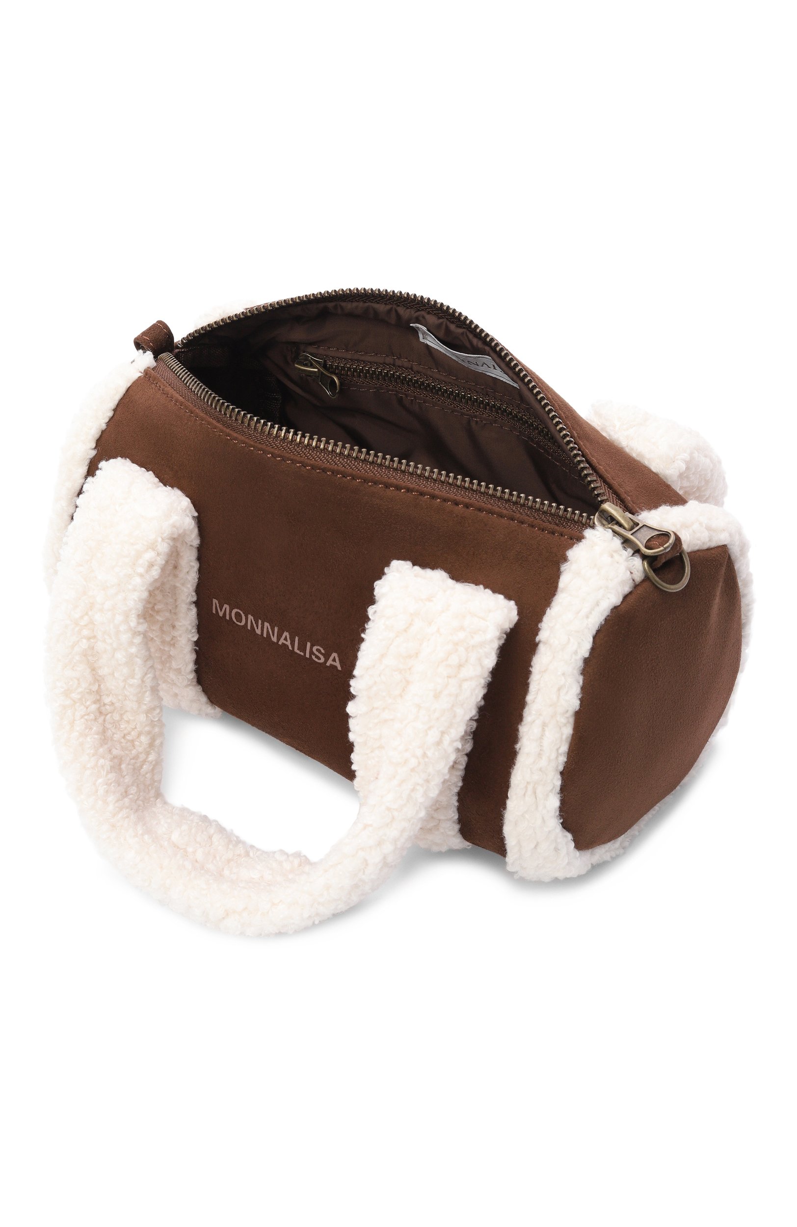 Сумка MONNALISA коричневого цвета по цене 15850 руб., арт. 19H000, фото 3 Сумка MONNALISA, арт. 19H000, фото 3