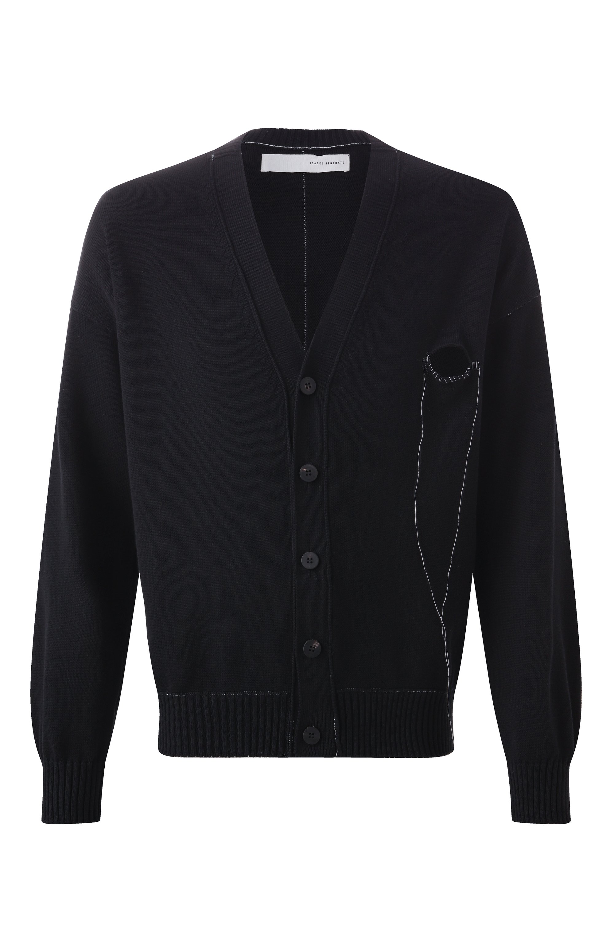 Хлопковый кардиган ISABEL BENENATO, арт. UK12S25, фото 1