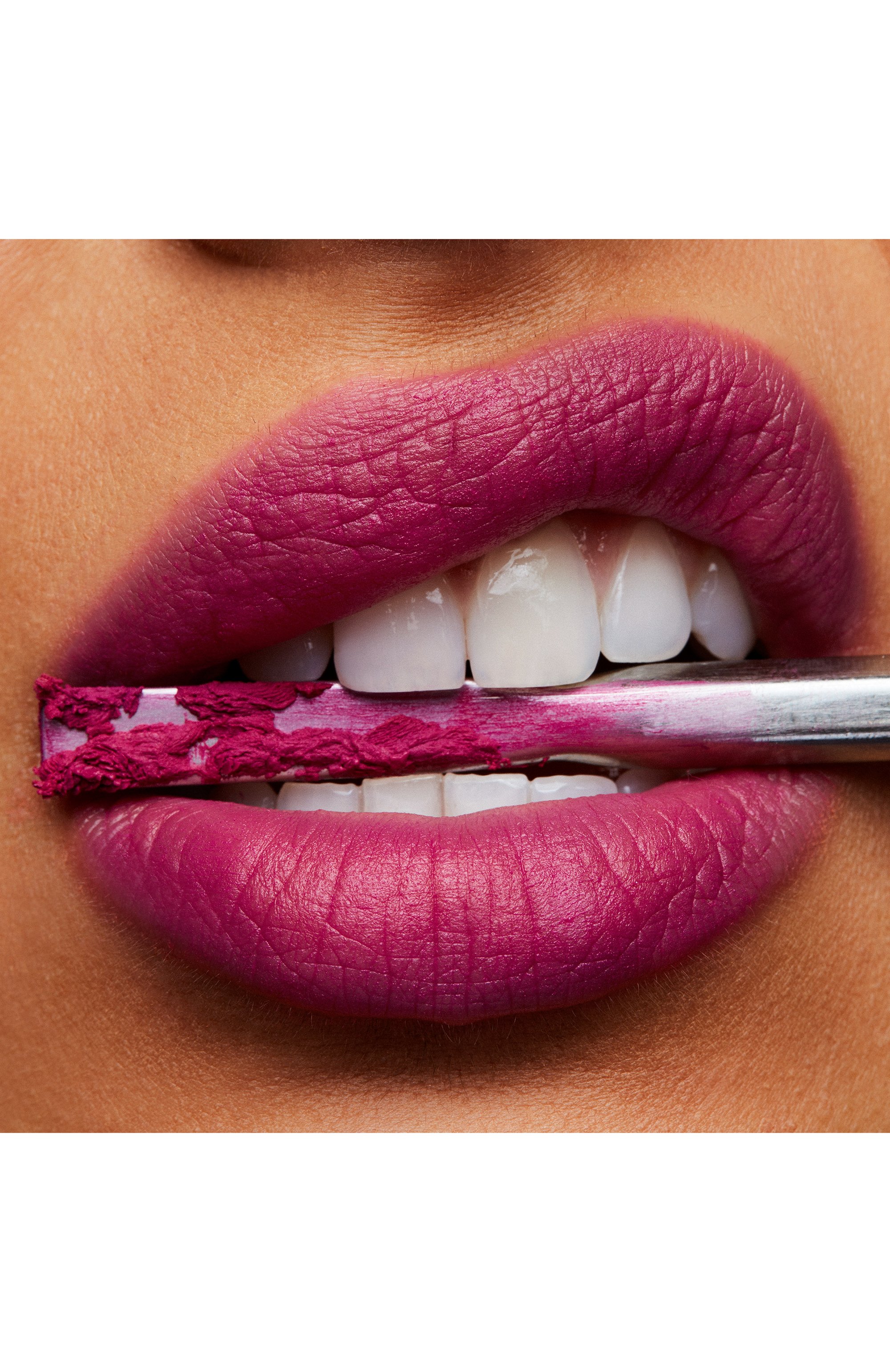 Губная помада powder kiss lipstick, оттенок velvet punch (3g) MAC, арт. S4K0-35, фото 5