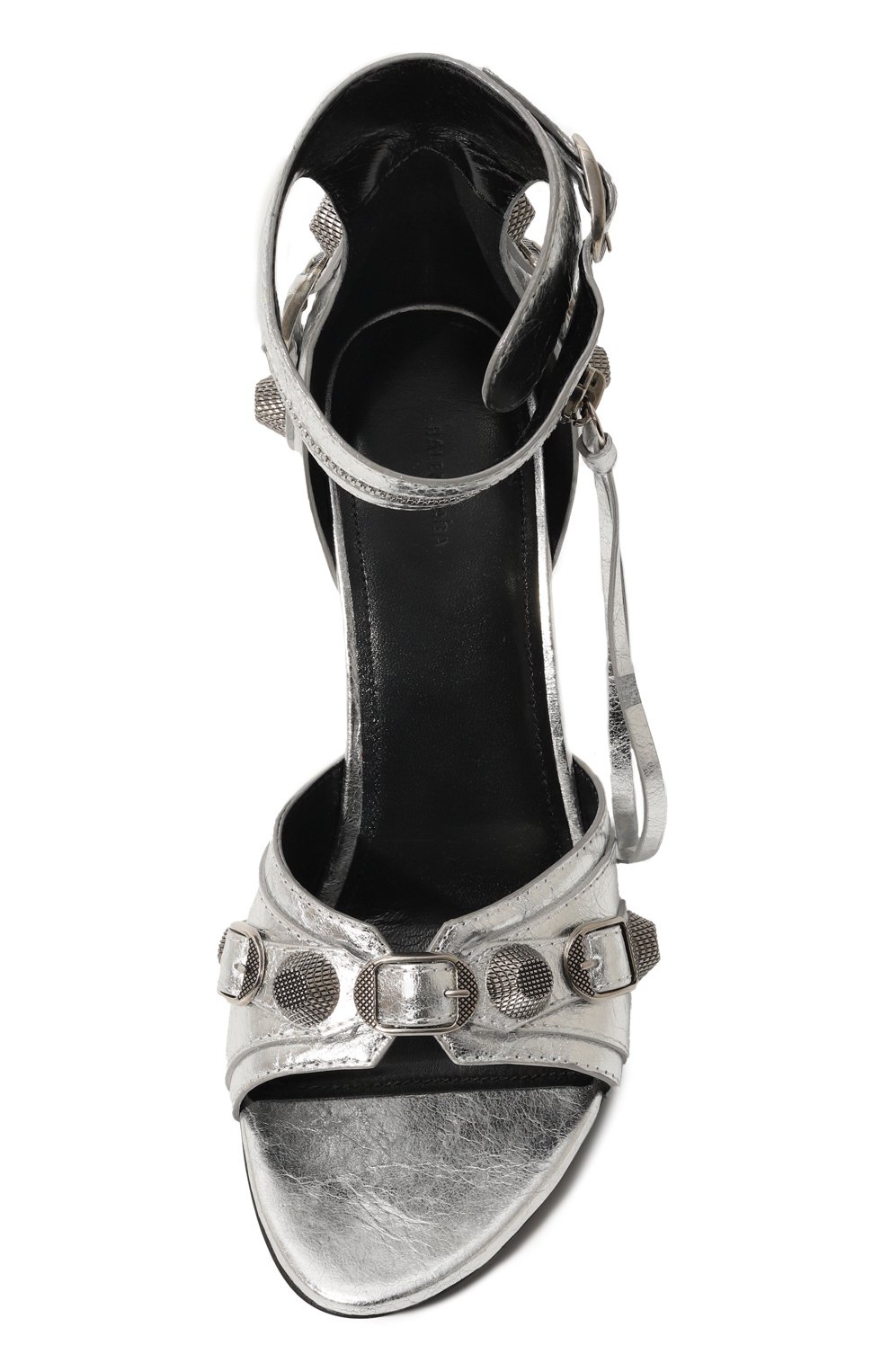 Кожаные босоножки cagole 110 BALENCIAGA, арт. 743057/WBDK3, фото 6