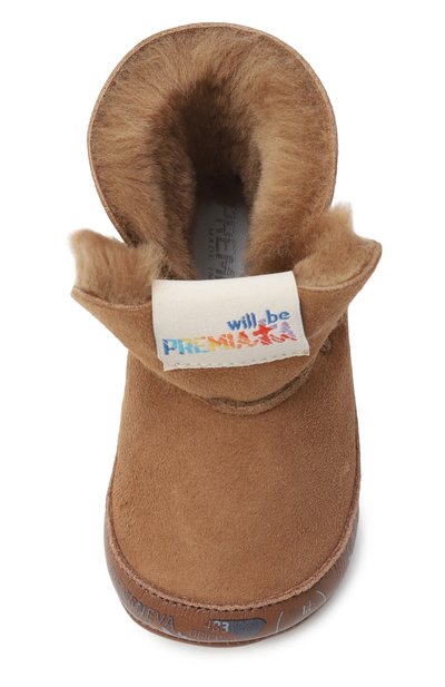 Замшевые пинетки-угги PREMIATA WILL BE, арт. 32CUM0036/BABY HI M, фото 4