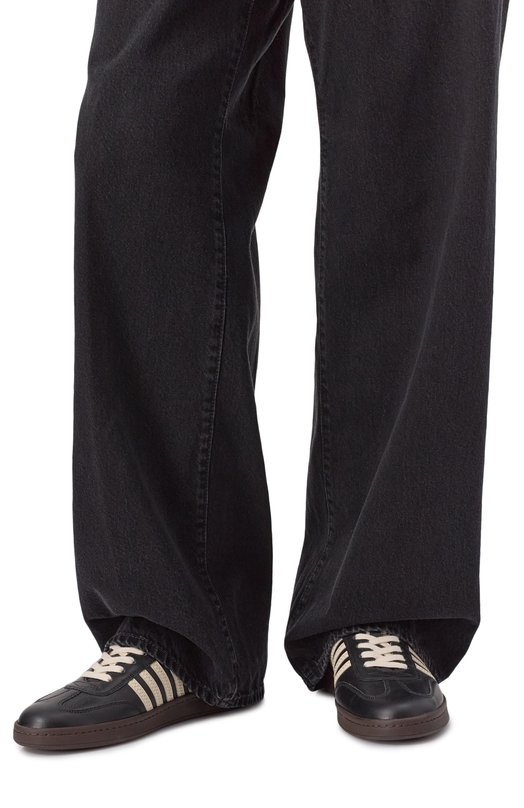 Кожаные кеды Boxer Dsquared2 SNM0442/01501451 Чёрный  SNM0442/01501451 Фото 3