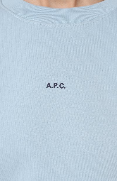 Хлопковый свитшот A.P.C., арт. C0GWQ-F27864, фото 5