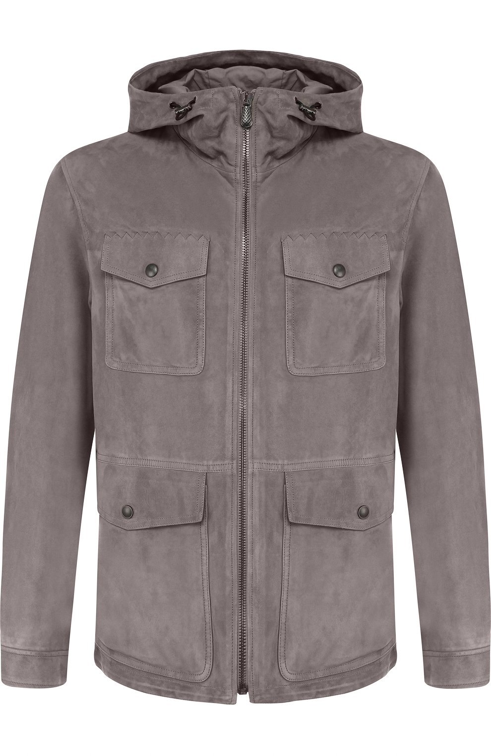 Кожаная куртка на молнии с капюшоном BOTTEGA VENETA, арт. 513685/VEPN0, фото 1