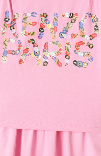 Хлопковое платье KENZO, арт. K61029, фото 3