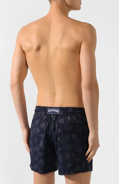 Плавки-шорты VILEBREQUIN темно-синего цвета по цене 31000 руб., арт. MSOC0D03, фото 4 Плавки-шорты VILEBREQUIN, арт. MSOC0D03, фото 4