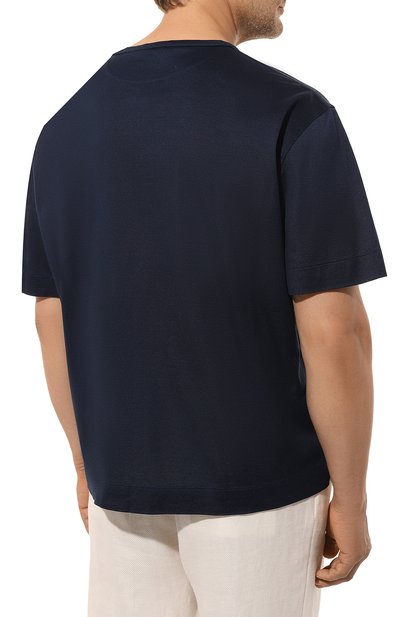 Хлопковая футболка CORTIGIANI, арт. 716605/0000, фото 4