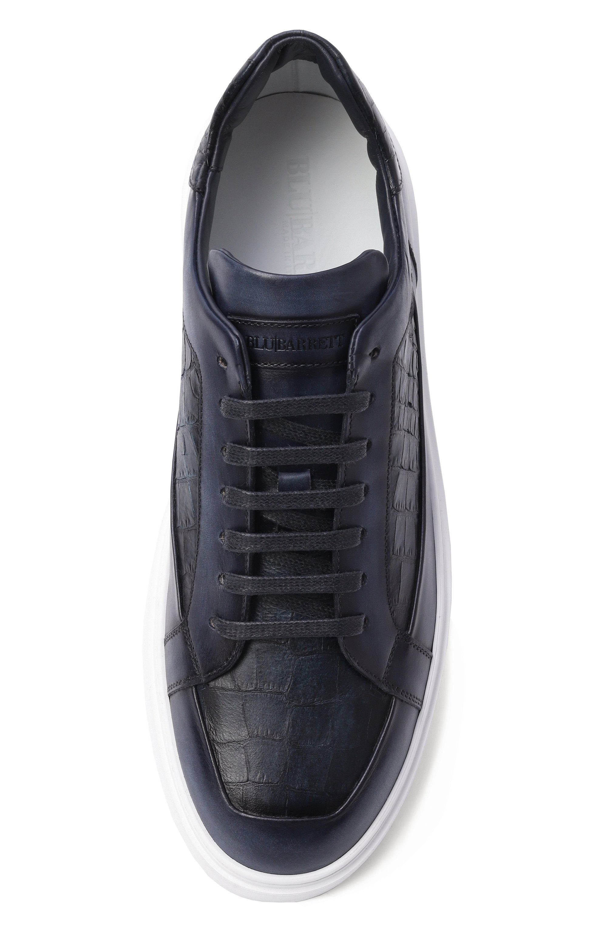 Кожаные кеды BLU BARRETT, арт. F0LEY-14161.3/C0RAL, фото 6