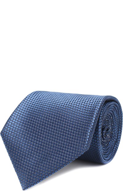 Мужской шелковый галстук с узором ZEGNA, арт. Z4F00/1US