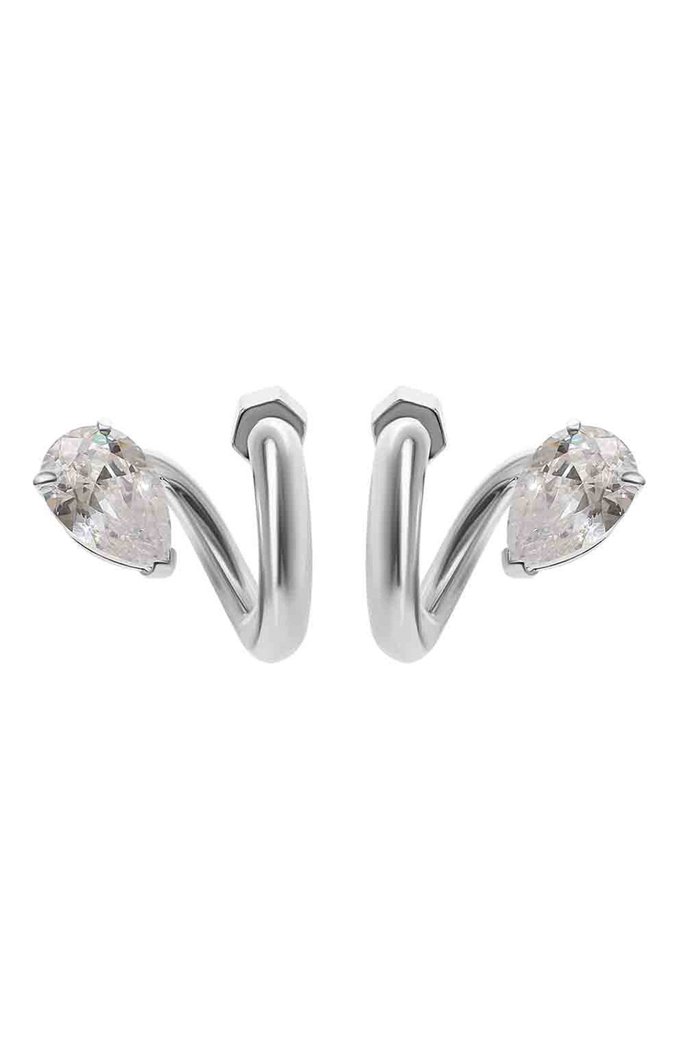 Серьги stealing beauty CAVIAR JEWELLERY серебряного цвета по цене 19800 руб., арт. SB003, фото 1 Серьги stealing beauty CAVIAR JEWELLERY, арт. SB003, фото 1