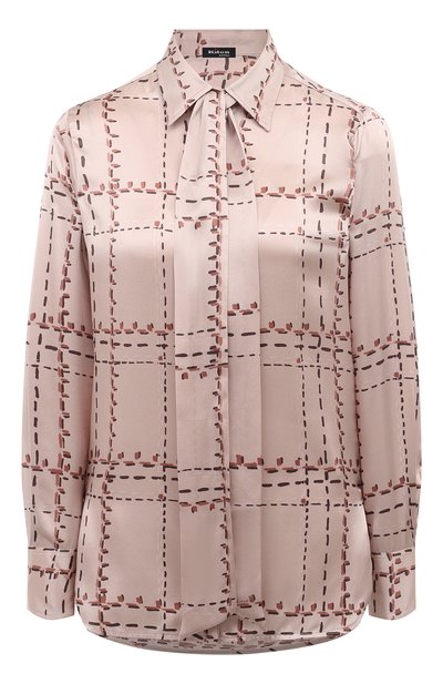 Женская шелковая блузка KITON, арт. D48407K0561E03