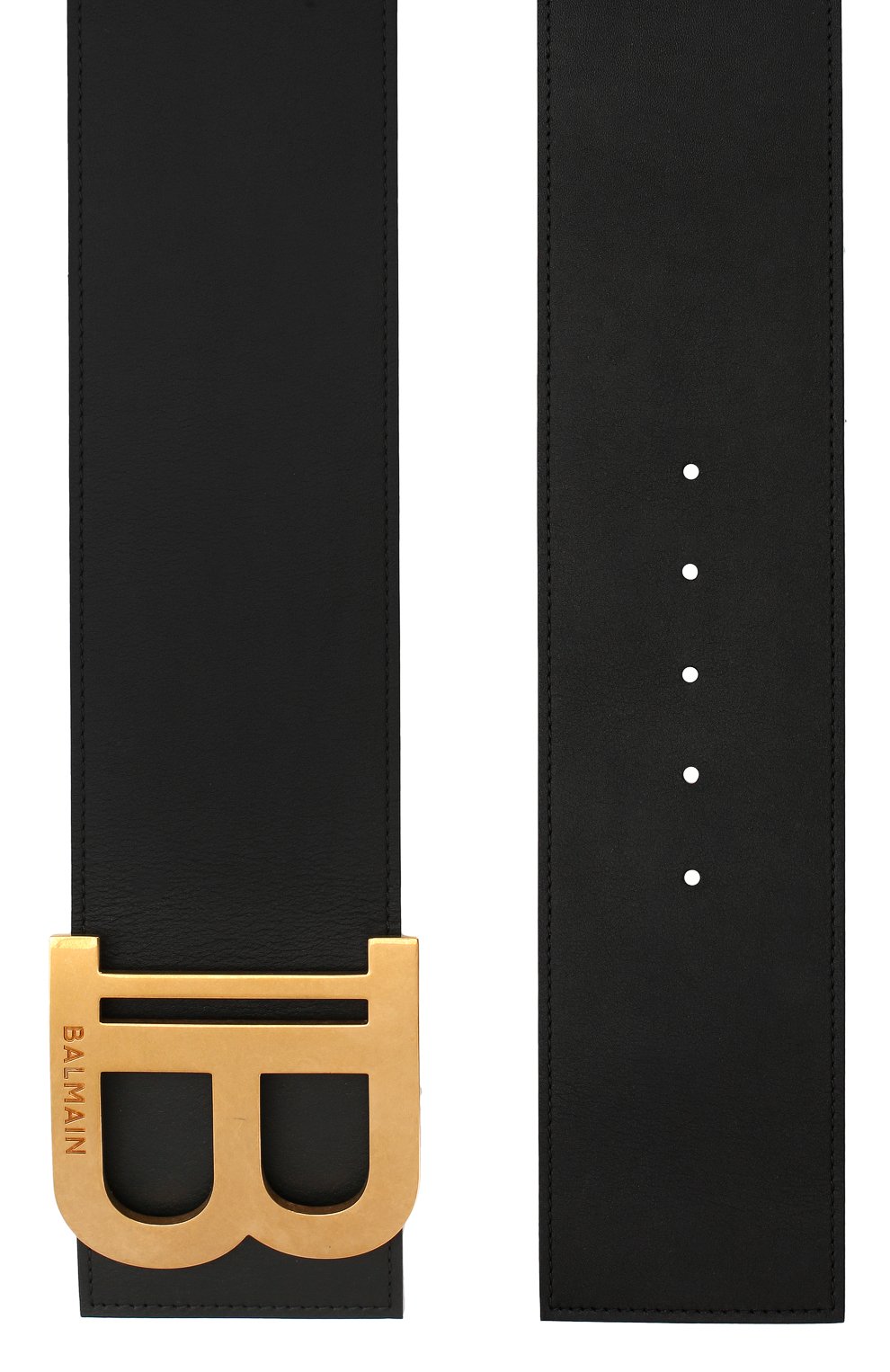 Кожаный пояс BALMAIN черного цвета по цене 69950 руб., арт. TN1A004/LVLA, фото 2 Кожаный пояс BALMAIN, арт. TN1A004/LVLA, фото 2