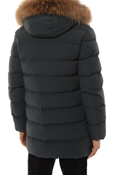 Пуховик с отделкой из енотовидной собаки HETREGO, арт. 8N436M/PARKER, фото 4