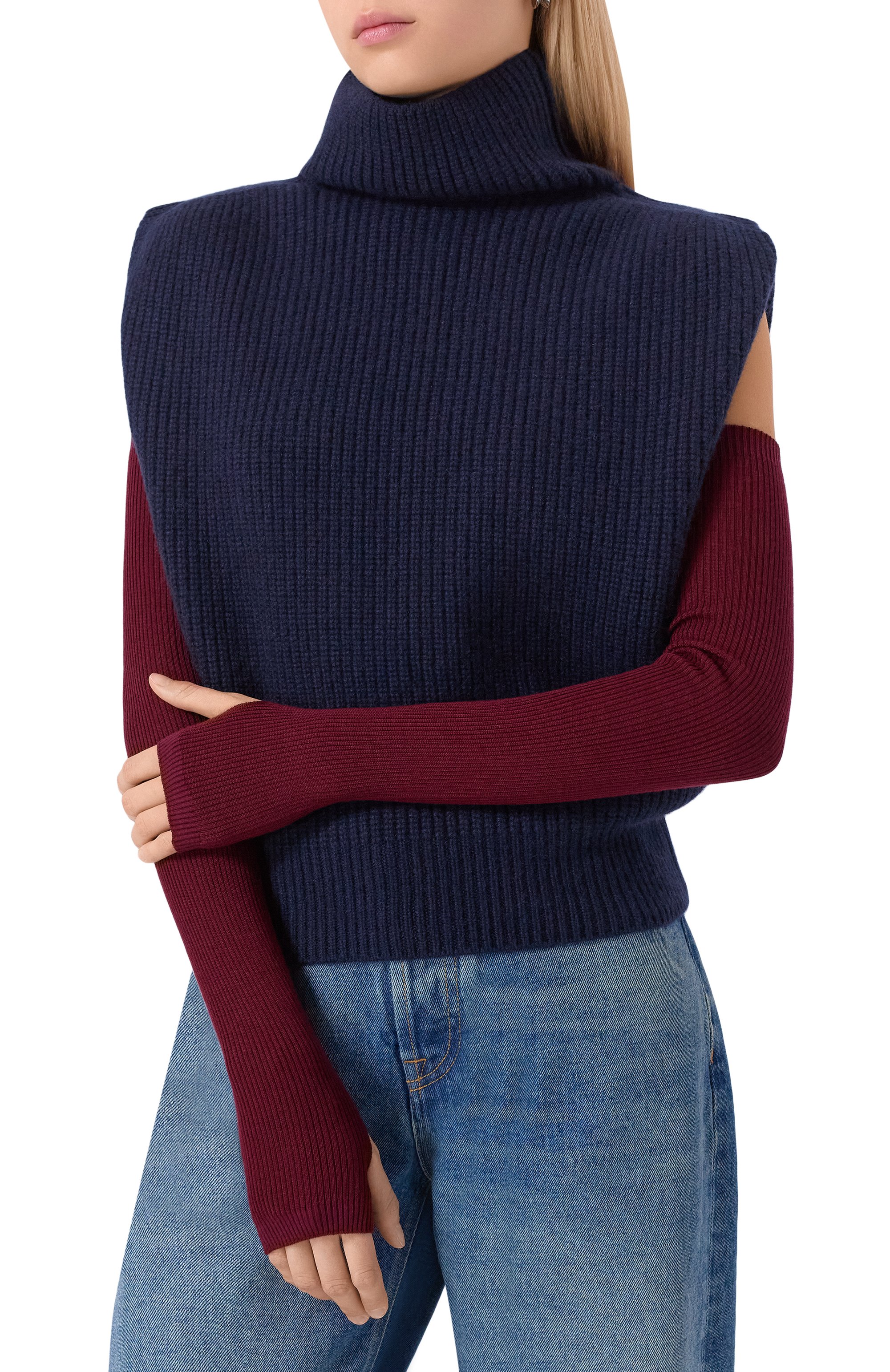 Митенки из кашемира и шелка SASUPHI, арт. W25970/JA, фото 2