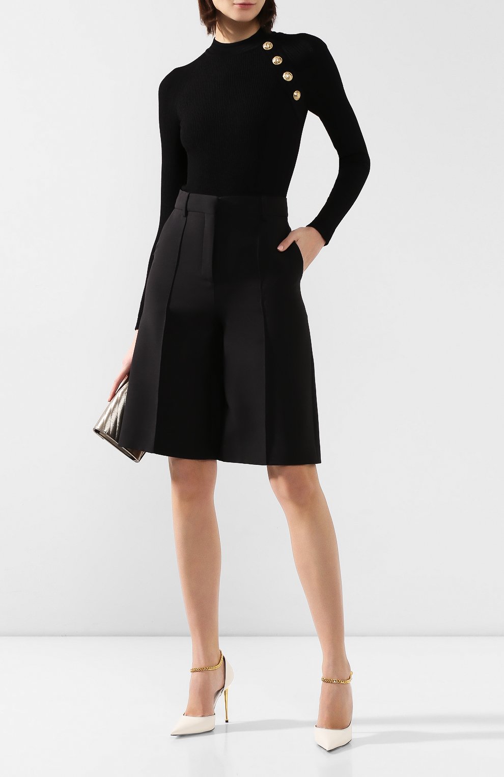 Боди из вискозы BALMAIN, арт. TF10943/K030, фото 2