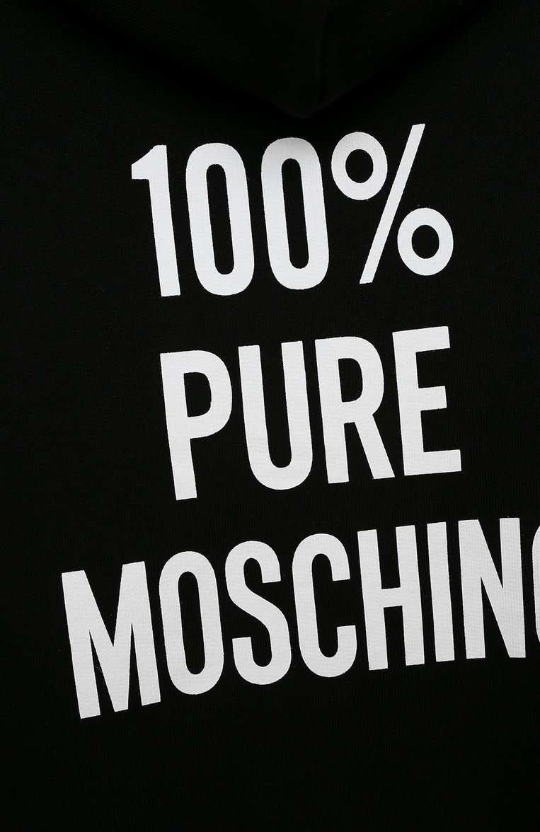 Хлопковое худи MOSCHINO, арт. H0F079/LCA74/10-14, фото 3