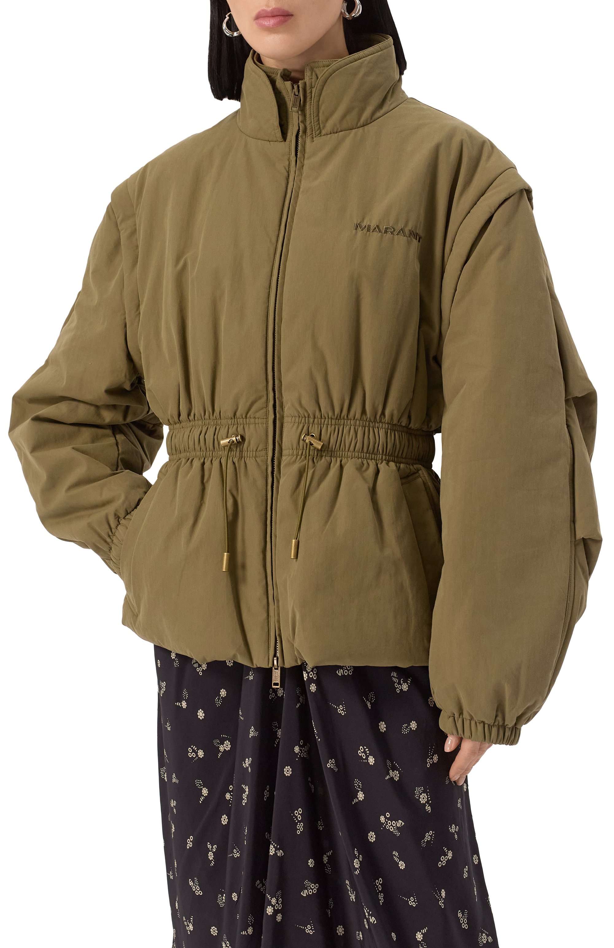 Хлопковая куртка ISABEL MARANT ETOILE, арт. 25PMA0007FB/C1C01E, фото 3