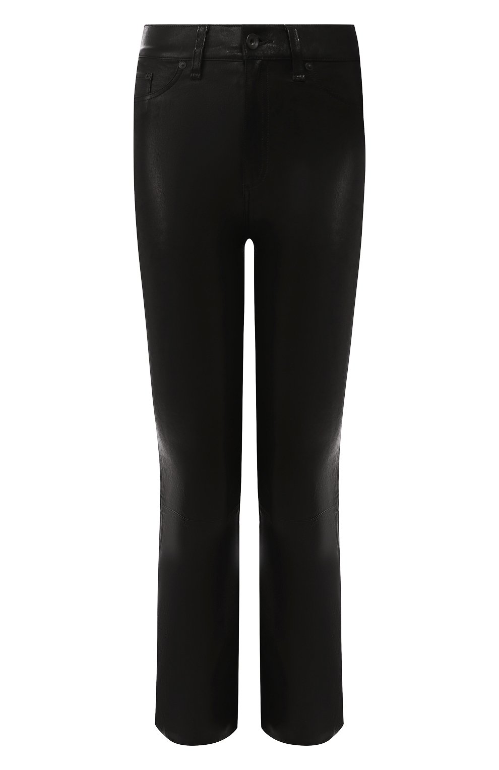 Кожаные брюки RAG AND BONE, арт. W1615L059BLK, фото 1