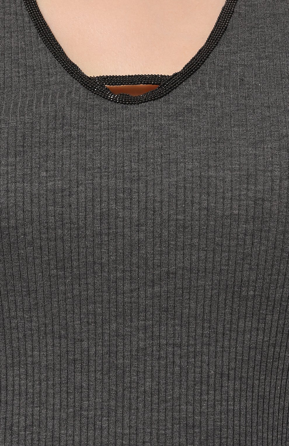 Хлопковый топ BRUNELLO CUCINELLI, арт. MG902BP398, фото 5