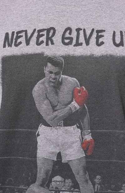 Хлопковая фут�болка BISIBIGLIO, арт. ALI NEVER GIVE UP, фото 5