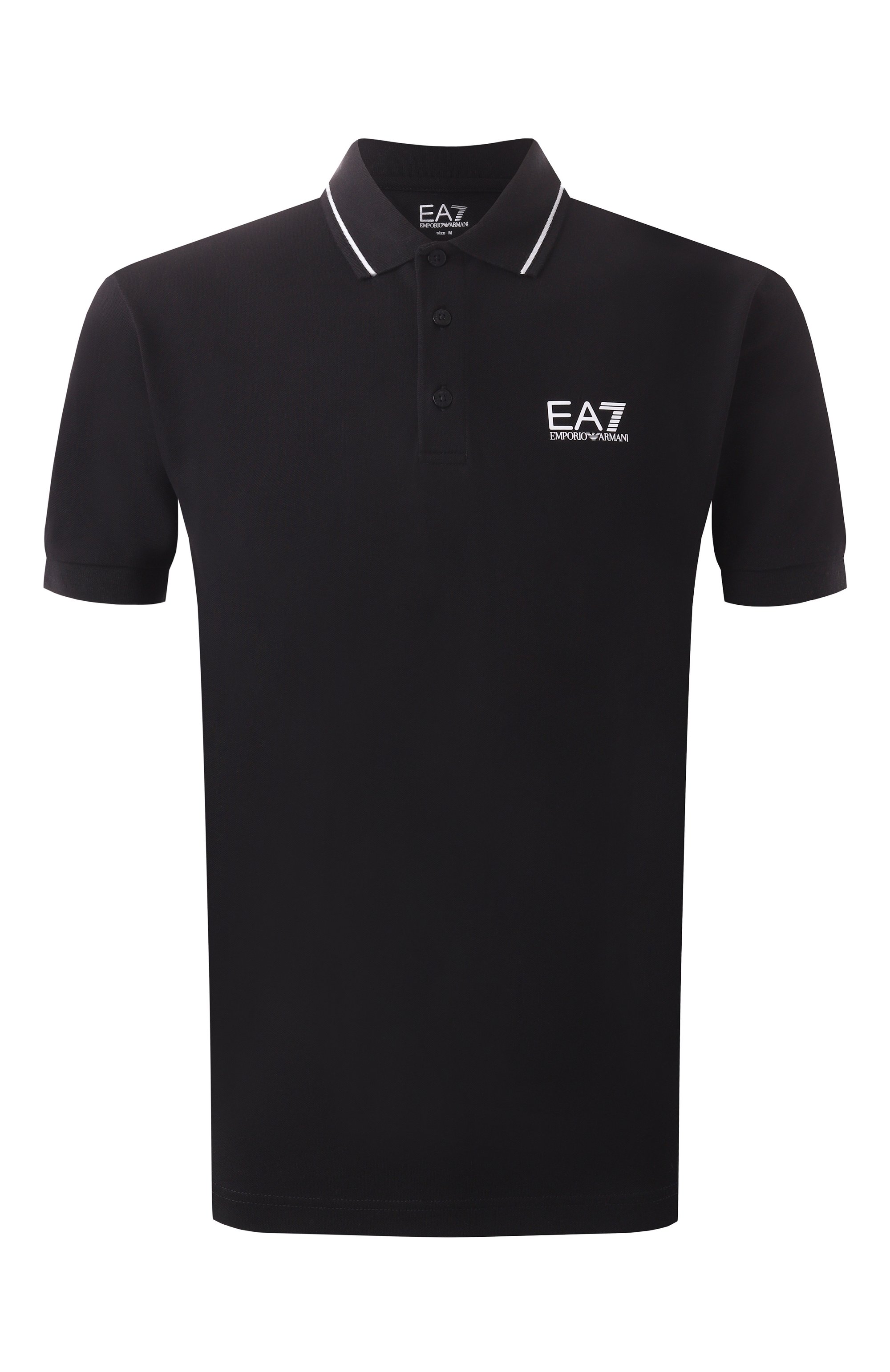 Хлопковое поло EA7, арт. 8NPF16/PJVUZ, фото 1