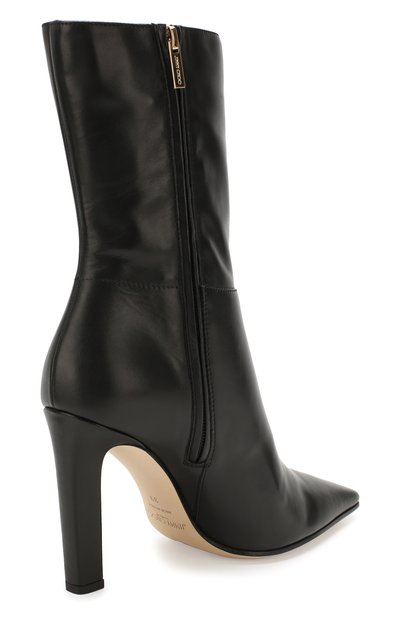 Кожаные ботильоны merle 100 JIMMY CHOO, арт. MERLE 100/SLQ, фото 4