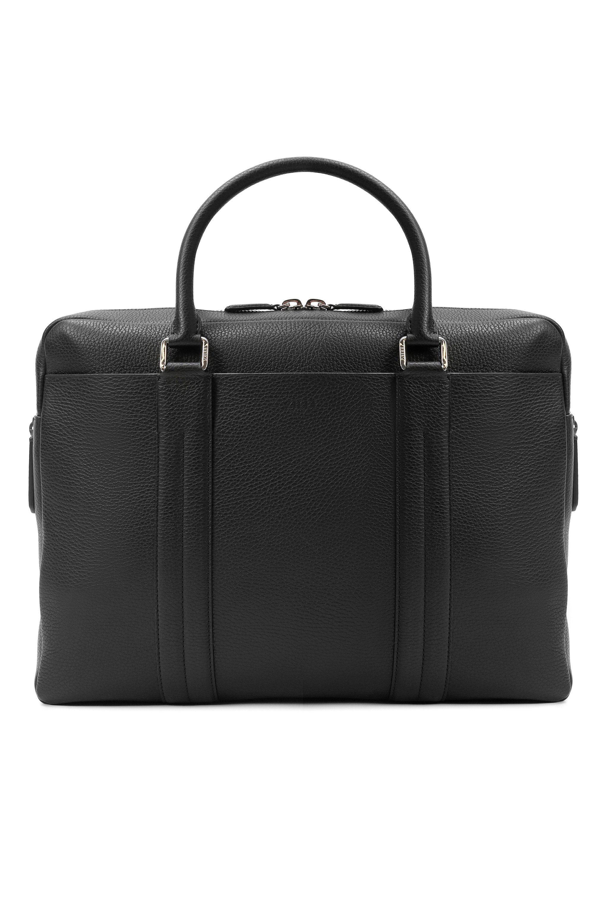 Портфель travel weekender ZILLI черного цвета по цене 858000 руб., арт. G0008AM1990VWEE15, фото 1 Портфель travel weekender ZILLI, арт. G0008AM1990VWEE15, фото 1