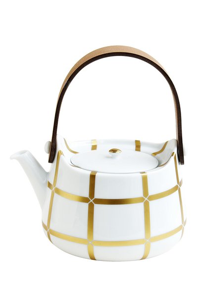 Чайник с кожаной ручкой mailla BERNARDAUD, арт. 1843/22163, фото 1