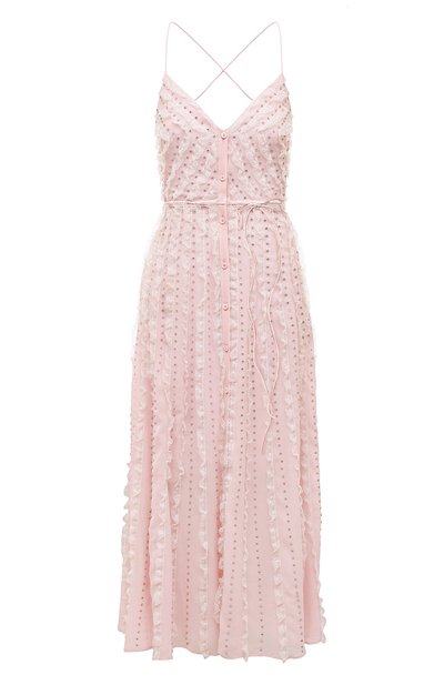 Женское шелковое платье MIU MIU, арт. MF4556-10RO-F0384