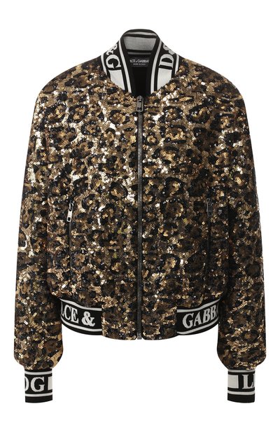 Бомбер с пайетками DOLCE & GABBANA, арт. F9E27T/FLSC0, фото 1