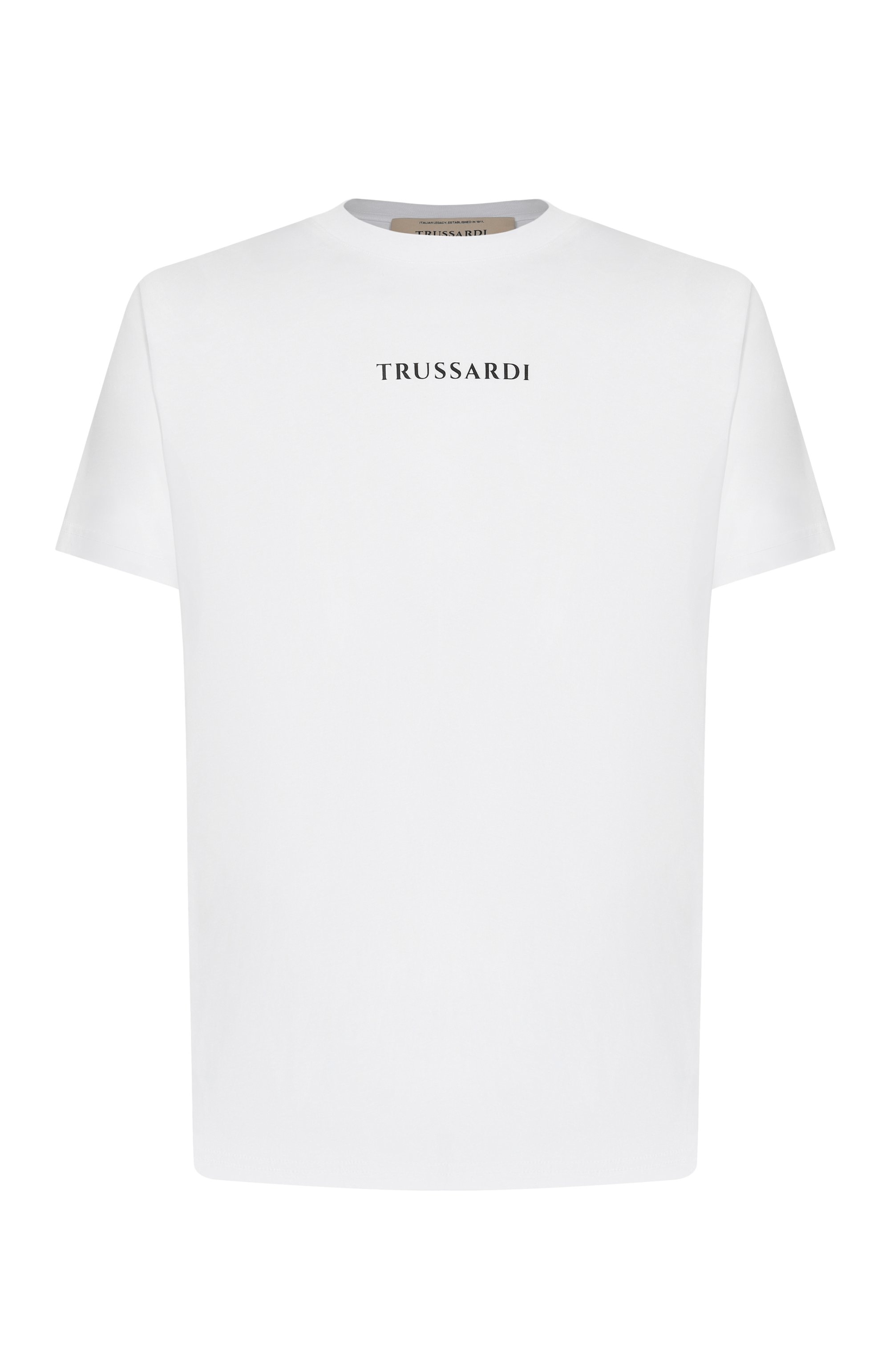 Хлопковая футболка TRUSSARDI, арт. G0698000164N, фото 1