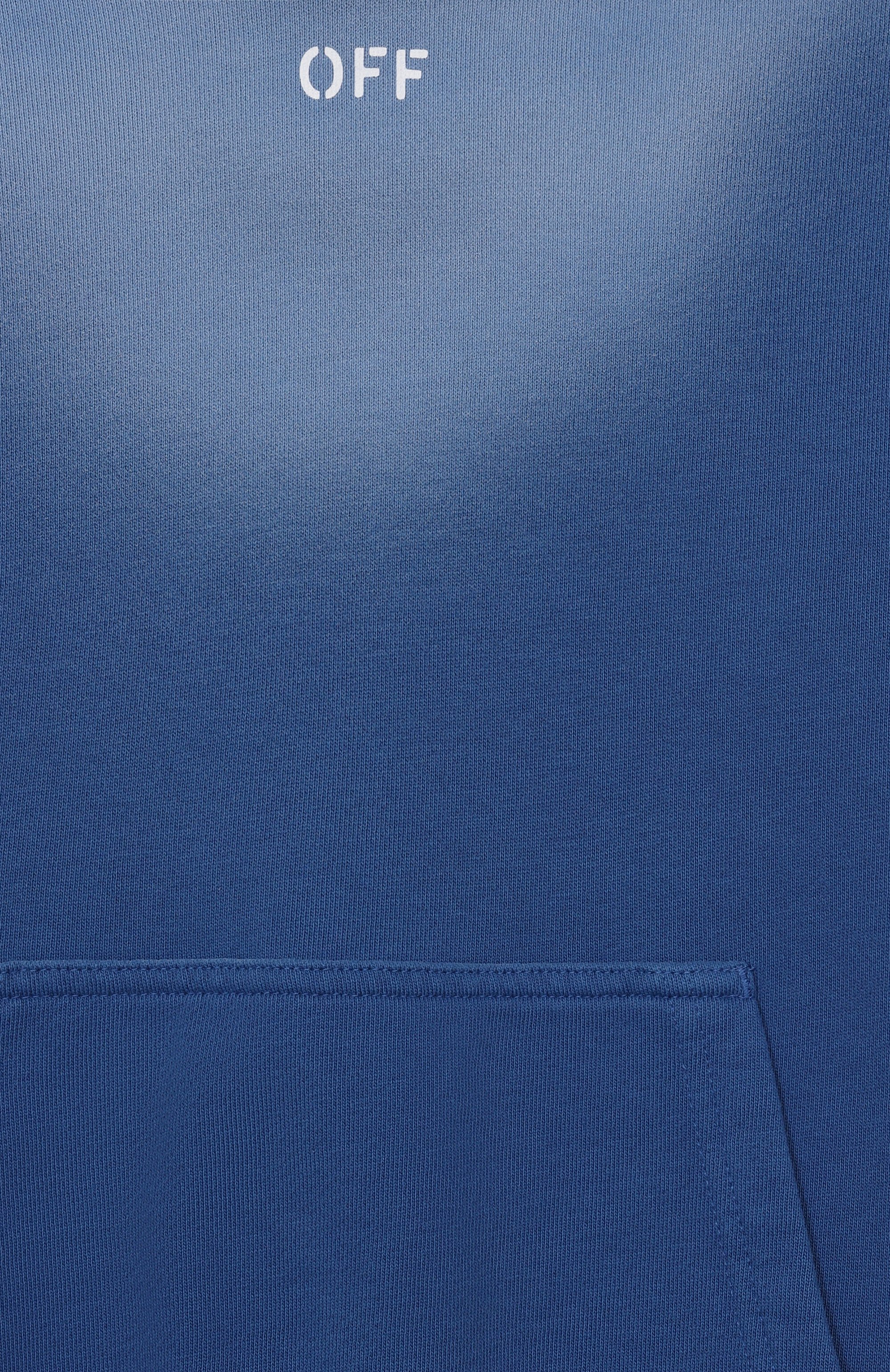 Хлопковое худи OFF-WHITE, арт. 0BBB001S25FLE005/4-12, фото 3