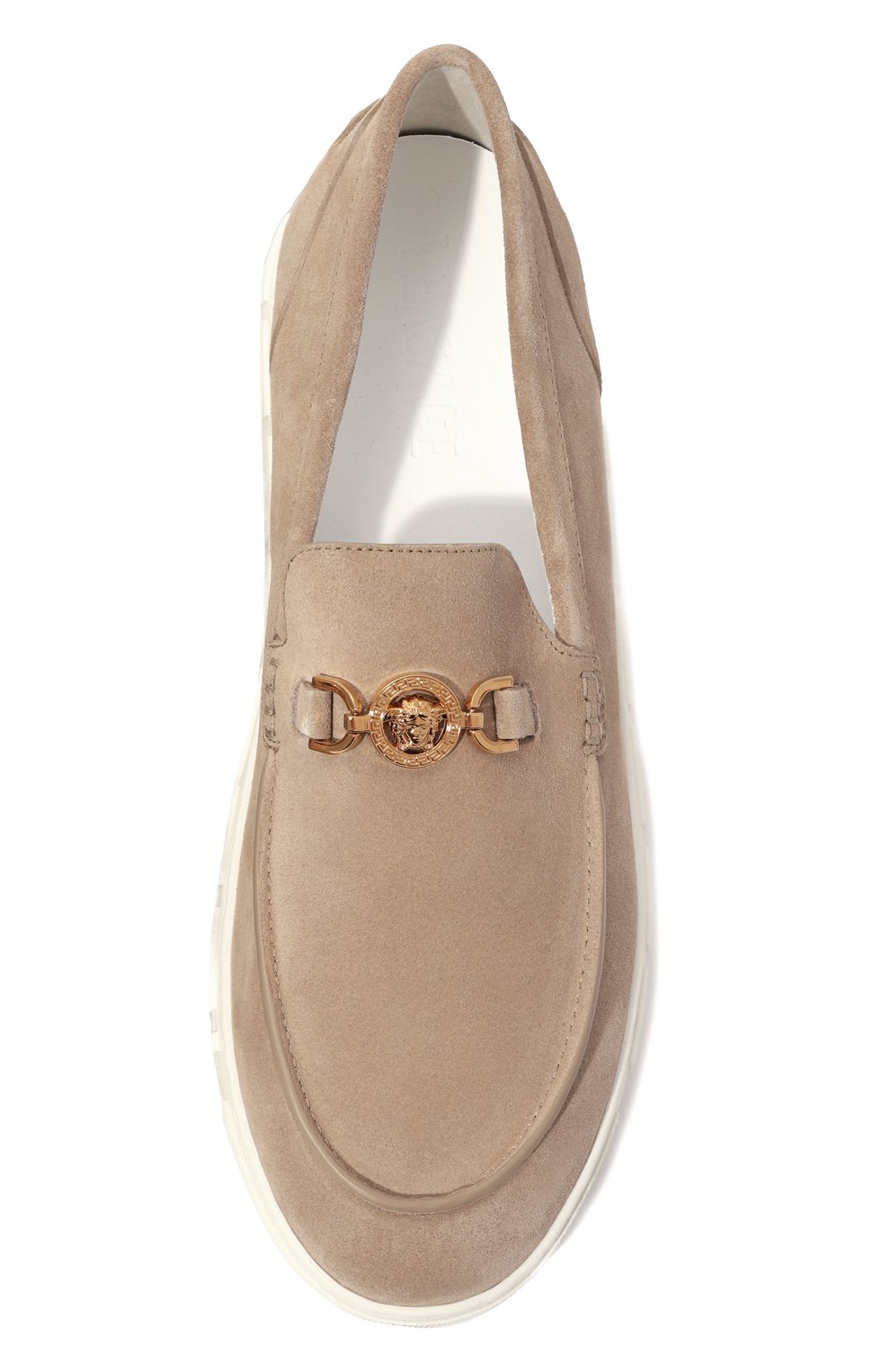 Замшевые лоферы medusa '95 greca VERSACE, арт. 1014798/1A09919, фото 6