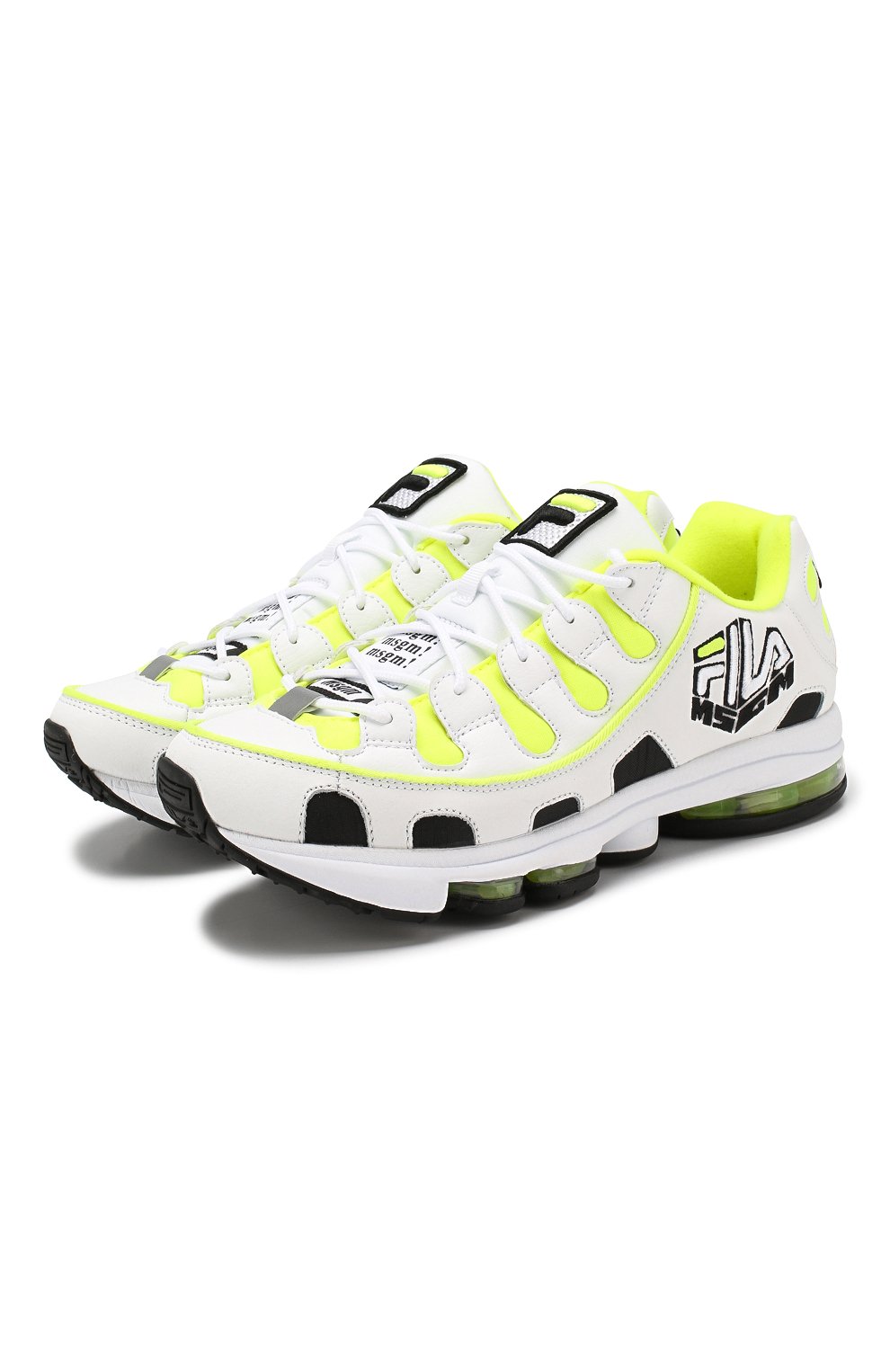 Кожаные кроссовки msgm x fila silva MSGM, арт. 2740MS0125F, фото 1