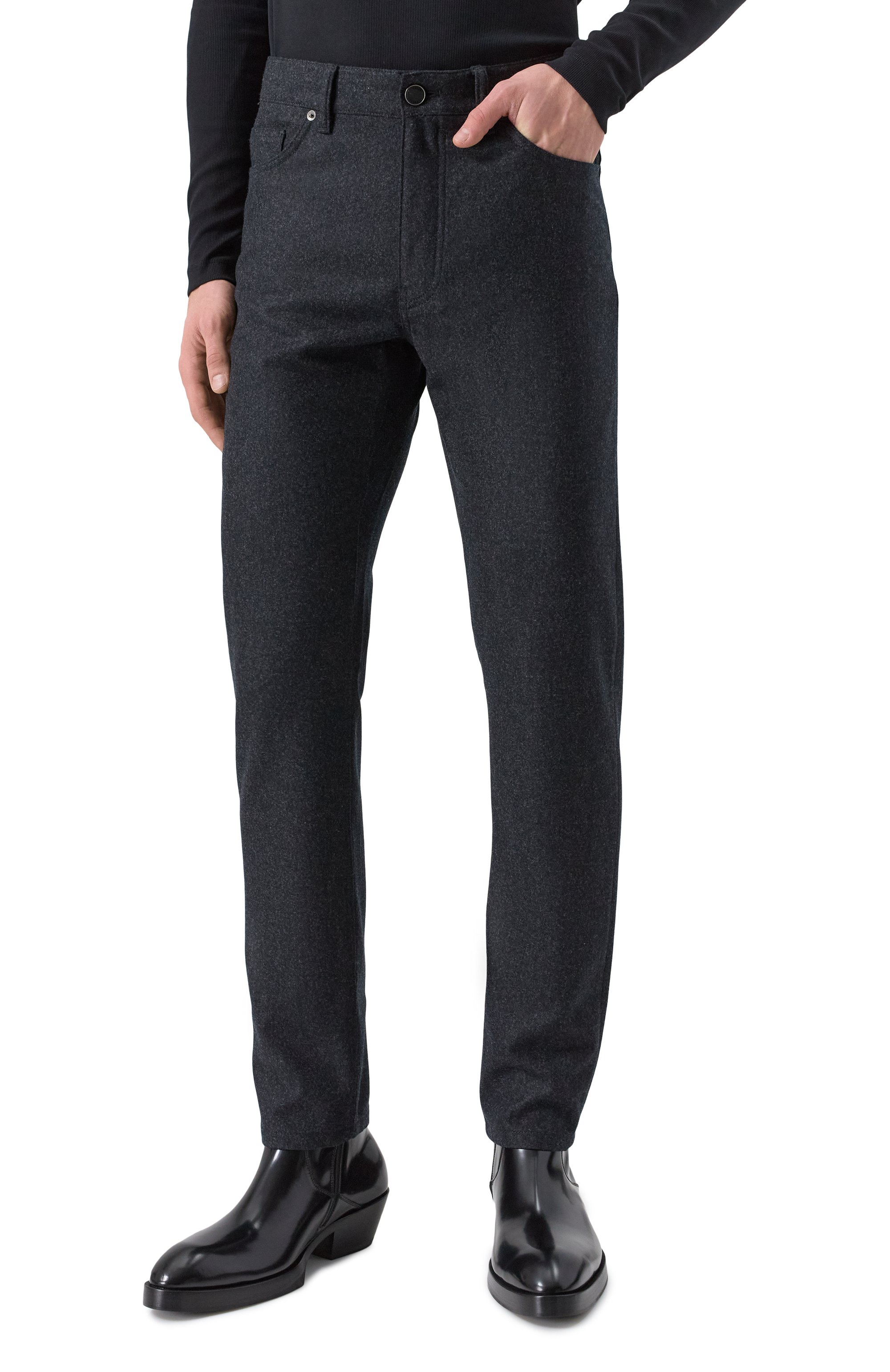 Шерстяные брюки ZEGNA, арт. CITYL/UEL41A8, фото 3