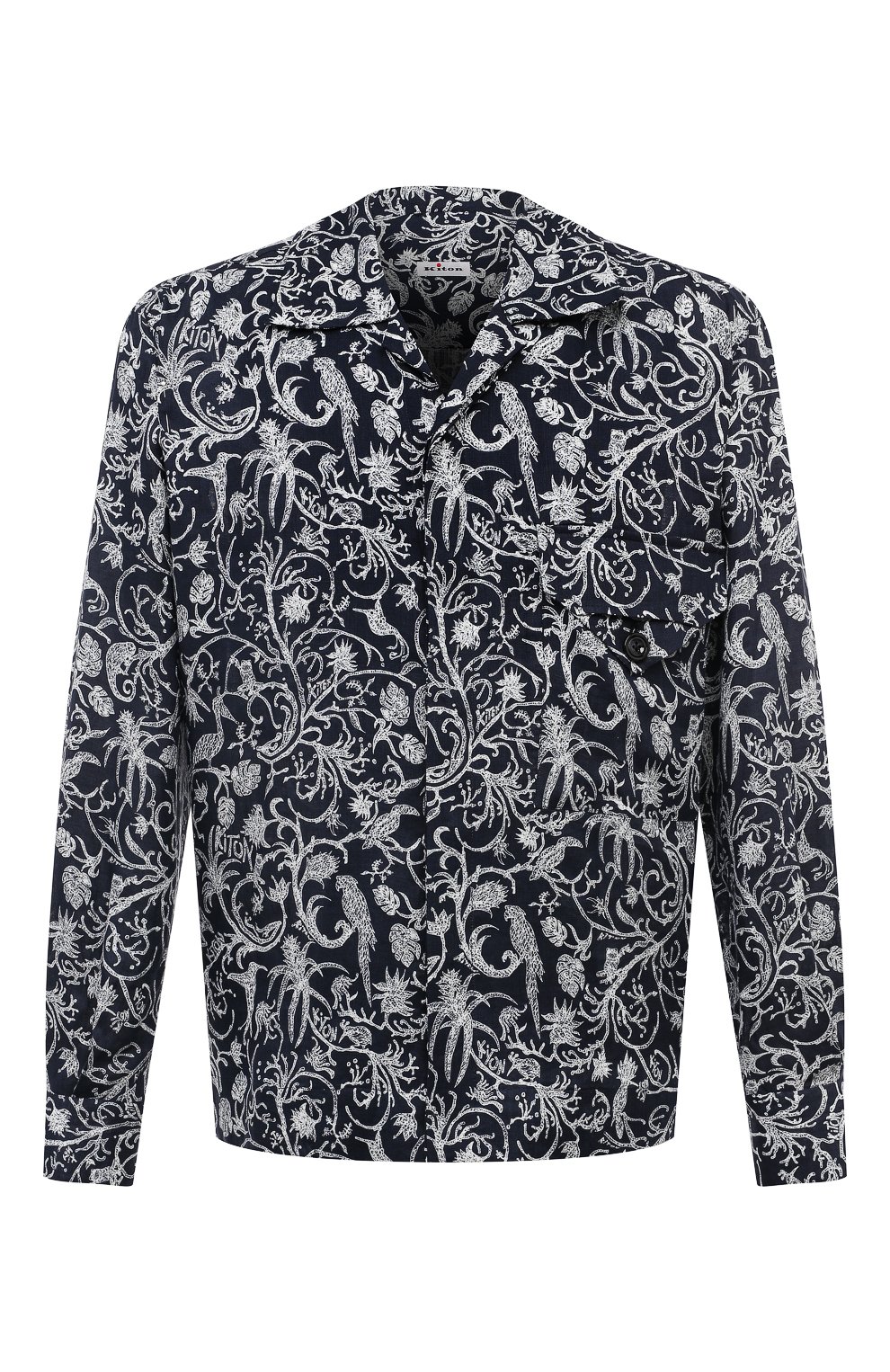 Льняная рубашка KITON, арт. UMC030H08902, фото 1