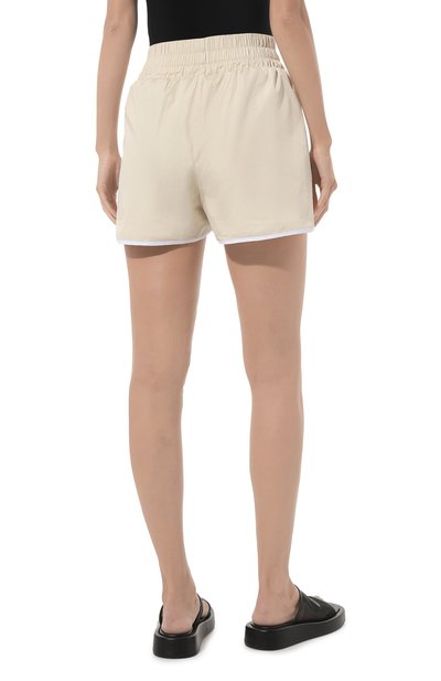 Шорты EVERREVER кремового цвета по цене 7900 руб., арт. RE-SH-BW-04, фото 4 Шорты EVERREVER, арт. RE-SH-BW-04, фото 4