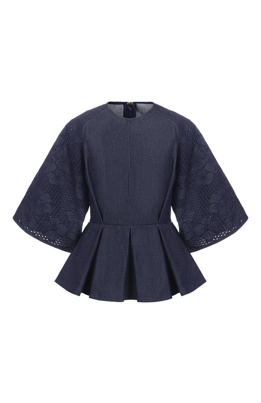 Джинсовый топ Elie Saab T0146 Синий T0146