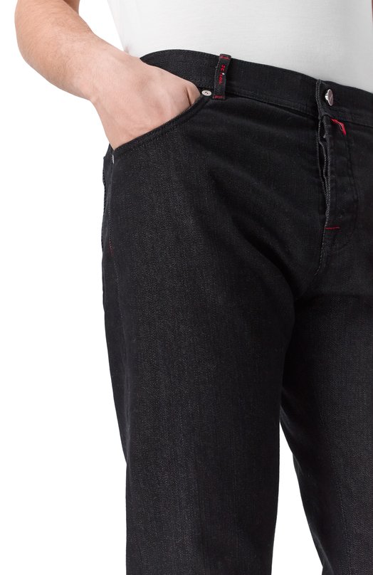 Джинсы Kiton UPNJSK0121H01 Чёрный  UPNJSK0121H01 Фото 5