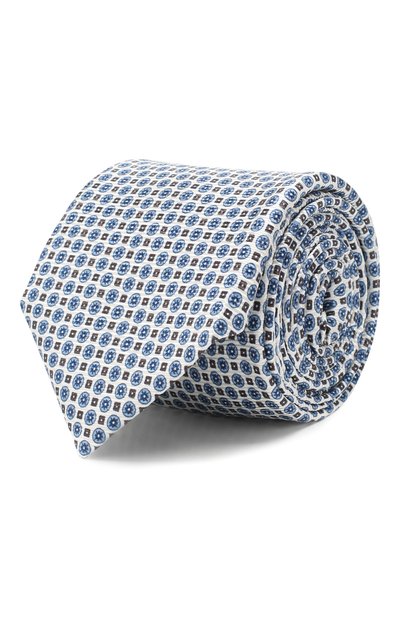 Мужской шелковый галстук CORNELIANI, арт. 85U306-0120346/00