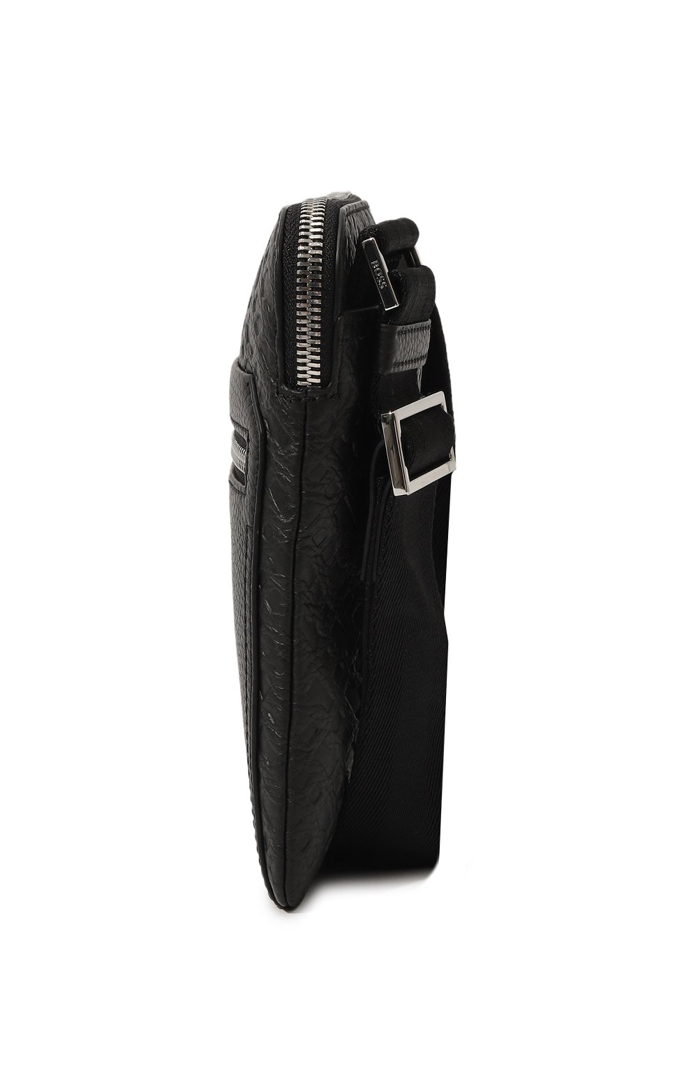 Кожаная сумка BOSS черного цвета по цене 29400 руб., арт. 50503795, фото 4 Кожаная сумка BOSS, арт. 50503795, фото 4