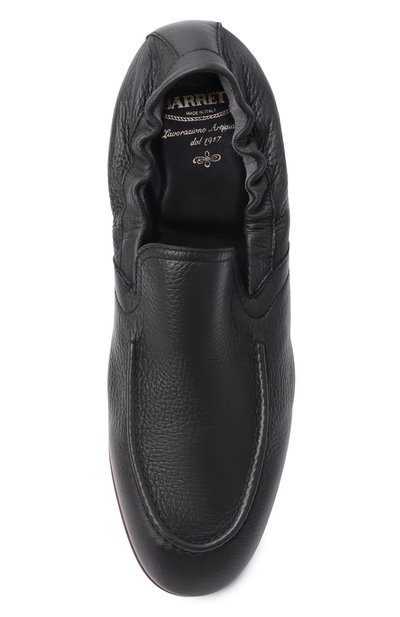 Кожаные лоферы BARRETT темно-серого цвета по цене 63100 руб., арт. 251U019.9/CERV0 ASP0RT, фото 5 Кожаные лоферы BARRETT, арт. 251U019.9/CERV0 ASP0RT, фото 5