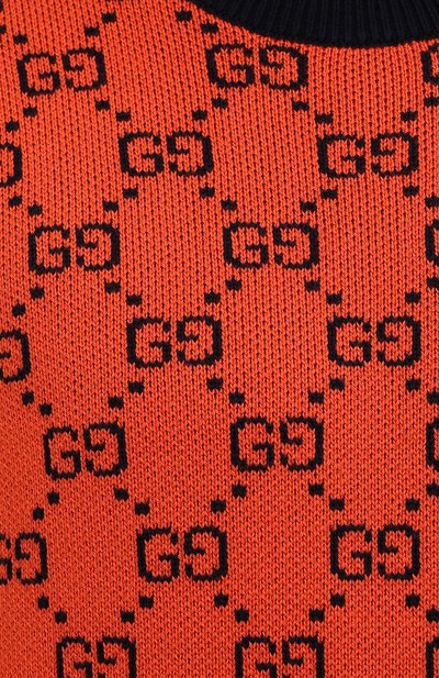 Свитер из шерсти и хлопка GUCCI, арт. 661174/XKBXI, фото 5
