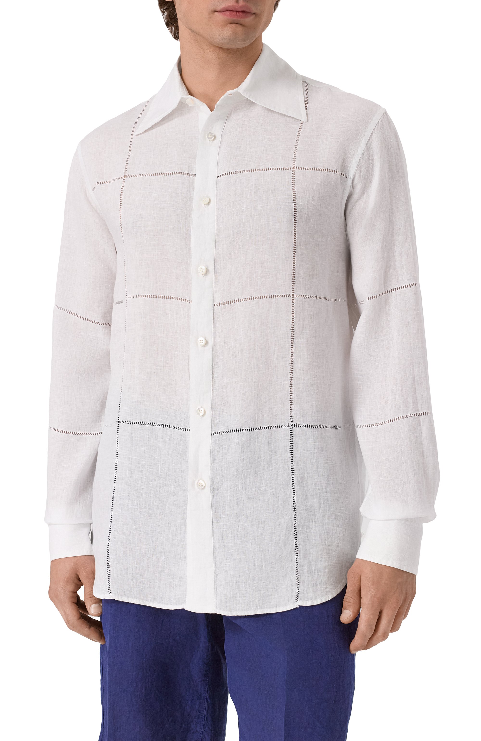 Льняная рубашка MVST, арт. G021/3626, фото 3