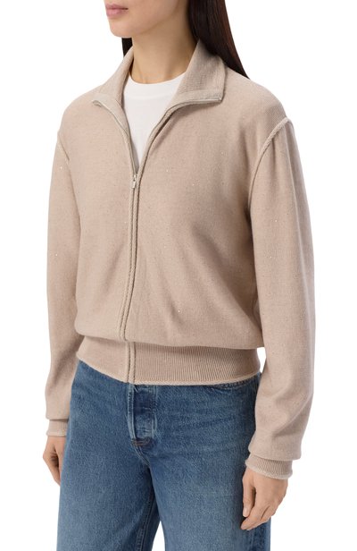 Кардиган из шерсти и кашемира AND THE BRAND, арт. W27-BS021-1202-102, фото 3