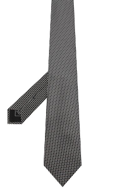 Шелковый галстук с узором BRIONI, арт. 061E00/07449, фото 2
